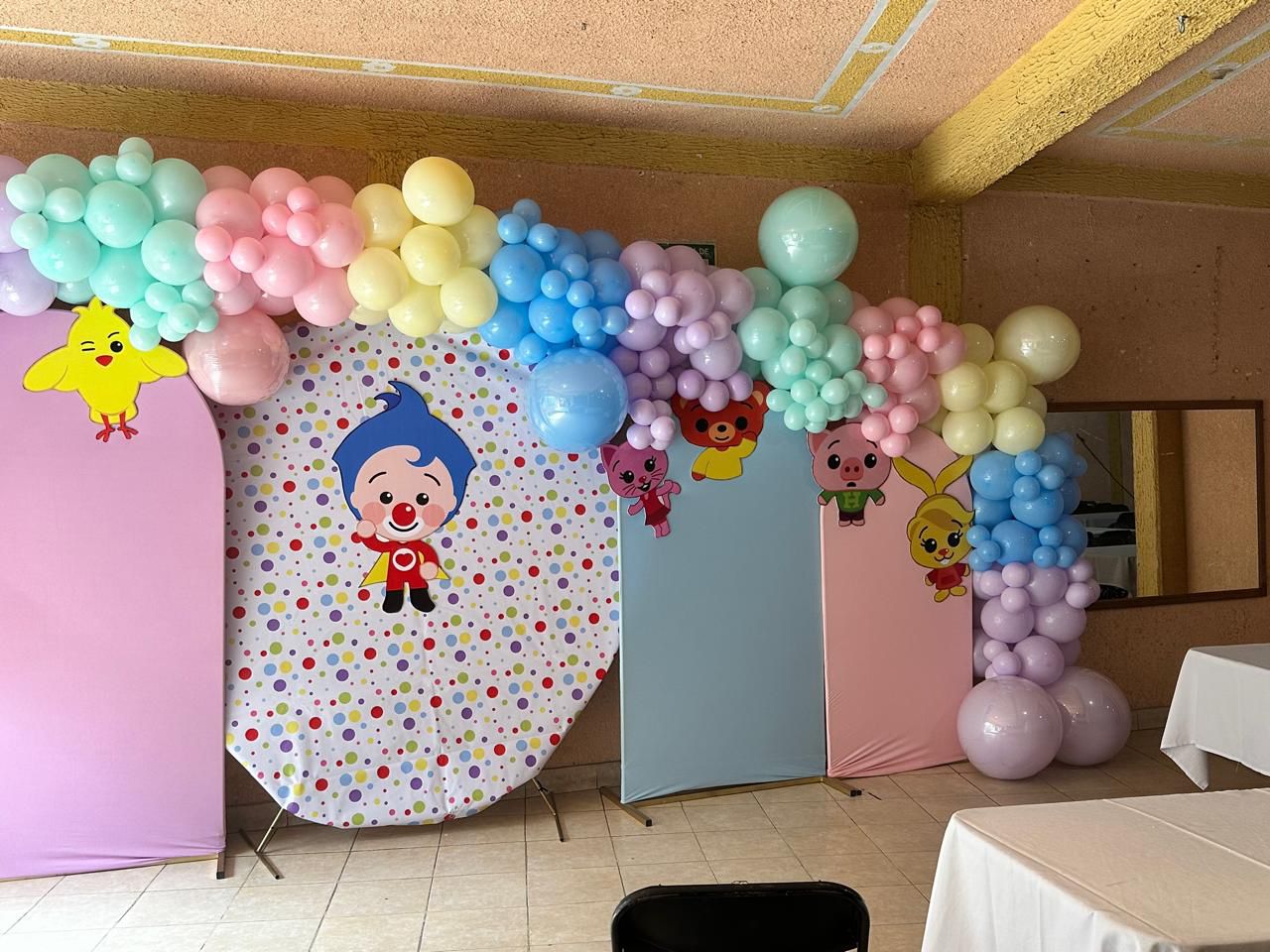 Arreglo de globos 11