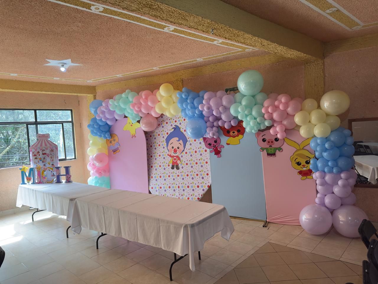 Arreglo de globos 12